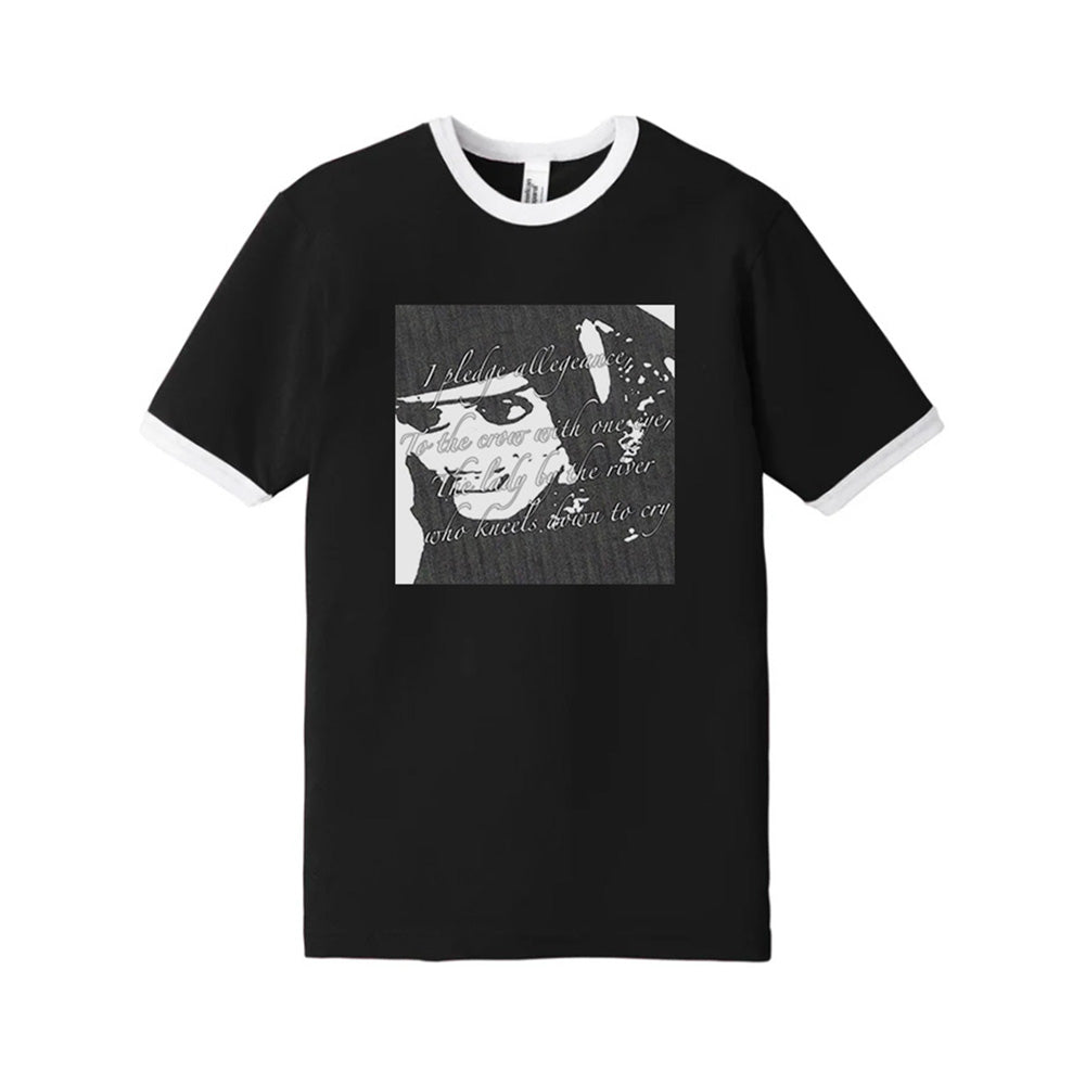 Pledge Allegiance Ringer Tee